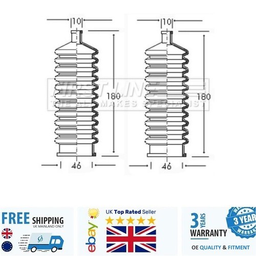 Steering bellow kit fsg3008 - kit,