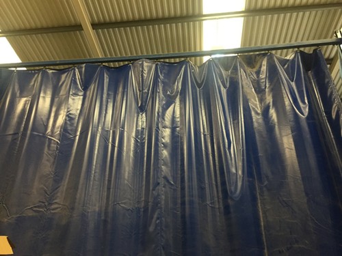 Mot bay workshop curtains - workshop, 3m
