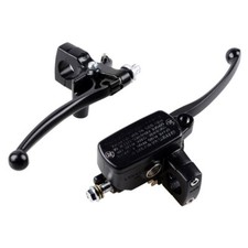 Black 1" Motorcycle Handlebar