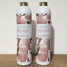 2x M&S Magnolia Silky Talc