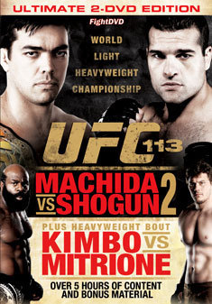 Ufc 113 machida shogun 2 - vs,