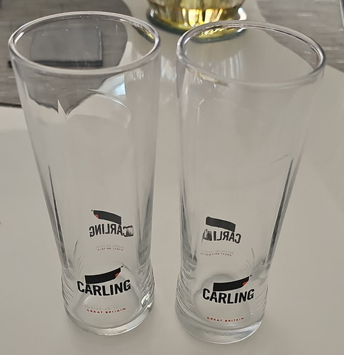 Carling half pint beer - carling,