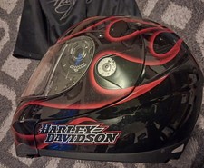 Harley Davidson Red Flame