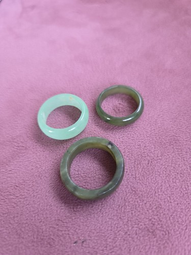 Jade rings - 3,