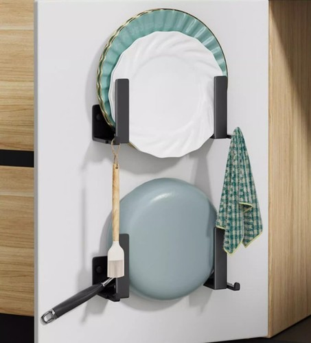 Carbon steel wall mount - carbon,