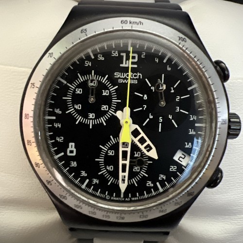 Swatch irony chronograph date - swatch,