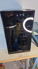 Ambiano 8-Bottle Wine Cooler Fridge 8-18°C Touch Control LED Light Black