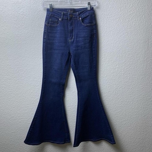 Boho bell bottom jeans - boho,