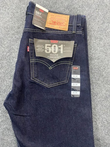 Levis 501 mens rinse - 501,
