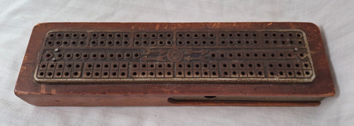Vintage antique metal - metal, wood