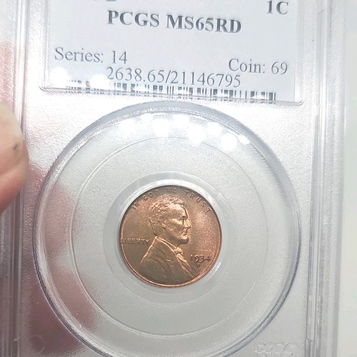 Pcgs ms65 1934 - 1934-d, lincoln