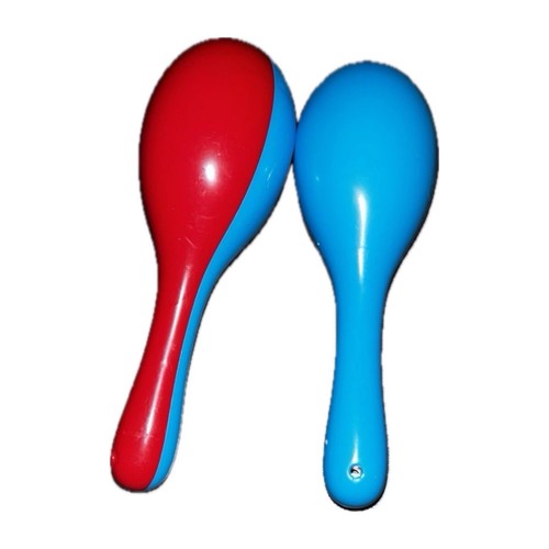 Pair plastic kids maracas - kids,