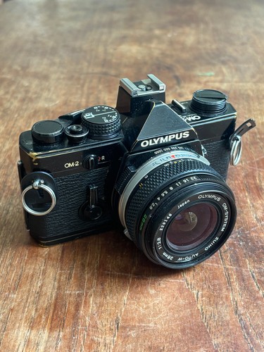 Olympus om2 50mm lens 28mm - lens, +