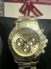 Gold Hugo Boss Watch Men's