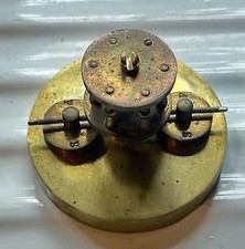 Antique Torsion Clock Disc Pendulum - Clockmakers Spares