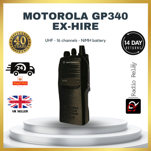 Motorola gp340 uhf - motorola,