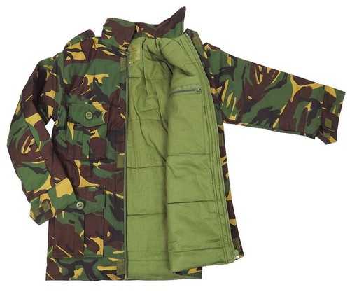 Camo combat padded jacket boys - combat,