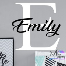 Custom Name Personalised Wall
