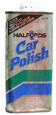 Halfords Car Polish liquid