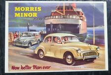 Now Better Than Ever Improved Morris Minor 1000 1958 Mayfair Cards Postcard Mint