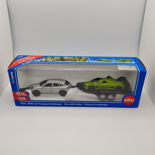 Siku super 2544 car trailer - siku, +