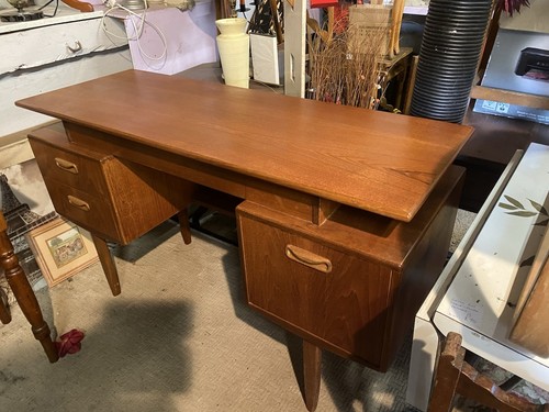 Plan fresco teak desk - g-plan, desk/