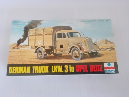 Vintage esci german truck - 1/72,