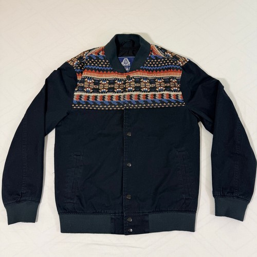 Western aztec snap bomber - western,