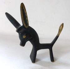 WALTER BOSSE Metal collectible DONKEY STYLSED FIGURINE