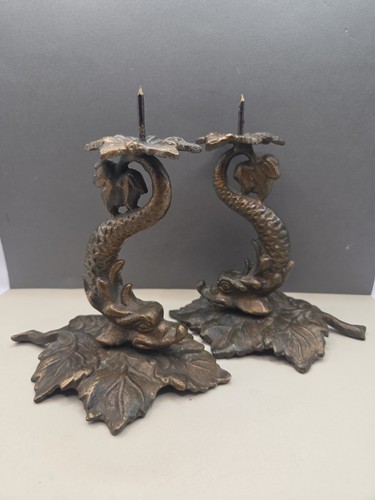 Vintage dolphin koi fish sea - koi,