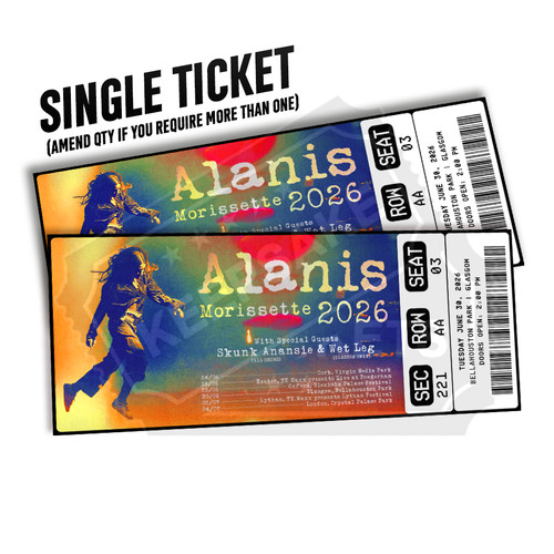 Alanis morissette mock concert - alanis,