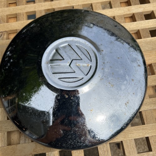 Chrome flat hubcap vw - chrome,