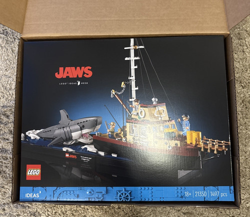 Lego ideas jaws 21350 set - jaws,