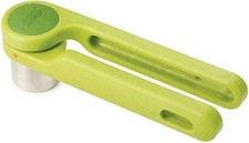 Joseph Helix Garlic Press Mincer Ergonomic Twist-Action Hand Green 