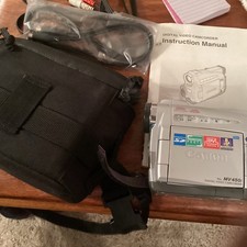 Canon DM-MV450i Mini DV Camcorder + TAPE / SD Card - FULLY WORKING 