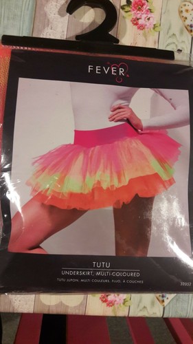 New multicolour neon tutu - new,