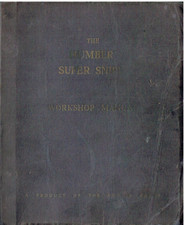 HUMBER SUPER SNIPE I-IV SALOON ESTATE & IMPERIAL 1958-64 FACTORY WORKSHOP MANUAL