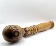Superb 19thc turned boxwood - 19thc,