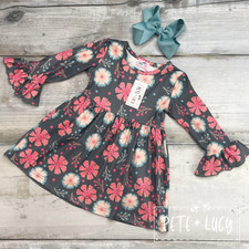 Pete & Lucy Long Sleeve Dress