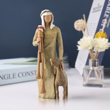Willow Tree Nativity Figures Set Statue Hand Painted Decor Christmas Gifts