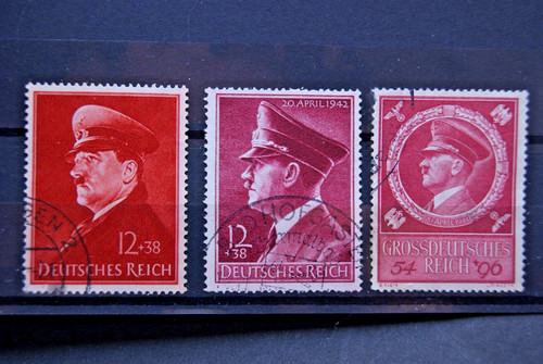 Third reich stamps - stamps., 1941/2/4
