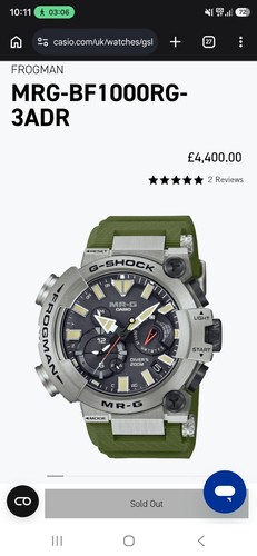 Casio shock frogman - casio, mrg