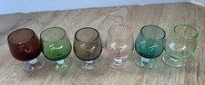 Vtg cordial glasses - 60's,