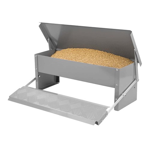 Auto chicken treadle feeder - auto,
