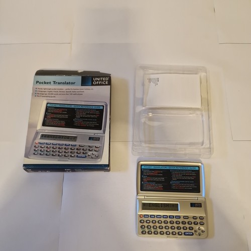 Electronic pocket translator - electronic,