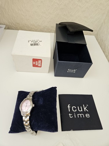 Fcuk ladies silver pink - ladies,