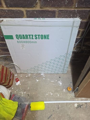White quartz stone sparkle - white,