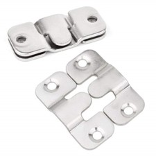 4 x Mini FLUSH BRACKETS Wall