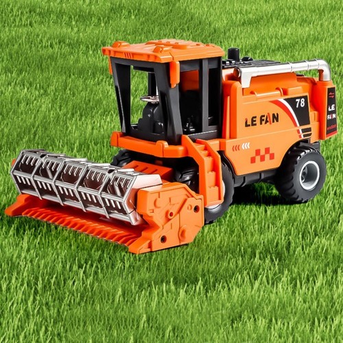 Simulation farm harvester toy - simulation,