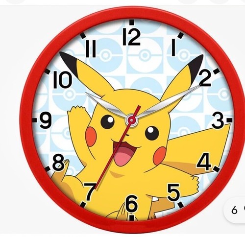 Pokemon pikachu wall clock - pokemon,